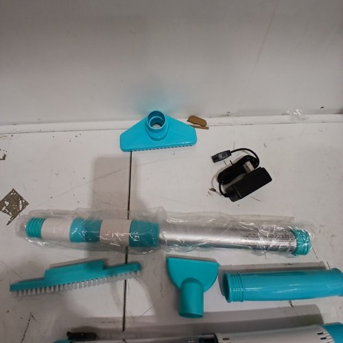 YSMJ POOL AND HOT TUB RECHARGEABLE CLEANING TOOL - BLUE, WHITE (MODEL: 18221BX) image 4
