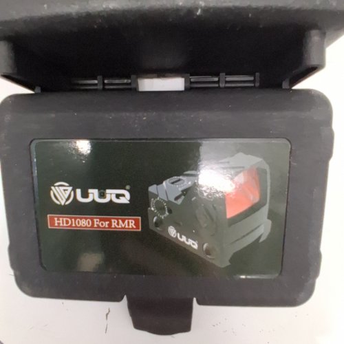 UUQ MINI REFLEX RED DOT SIGHT SHAKE AWAKE OPTIC SIGHT- FOR RIFLES PISTOLS AND SHOTGUNS 2MOA- FOR RMR- 20 MM- BLACK (MODEL: HD1080) image 3