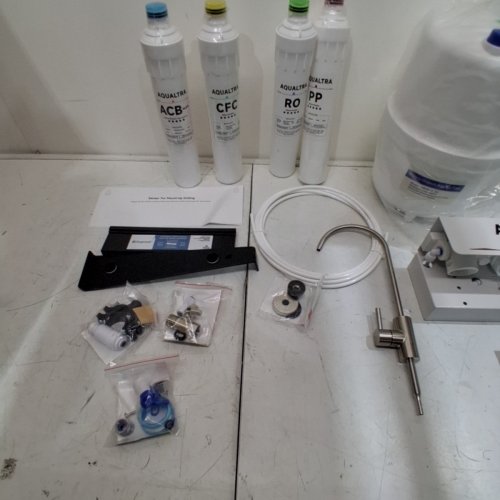 AQUALTRA 4-STAGE REVERSE OSMOSIS WATER FILTRATION SYSTEM - WHITE (MODEL: USF-4RF-100) image 4