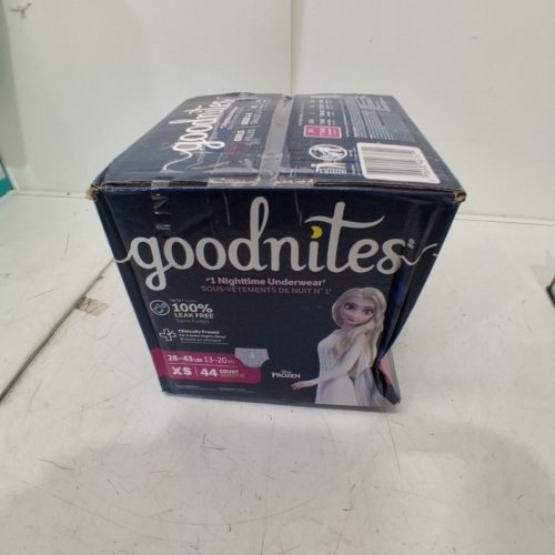 44PK GOODNITES BEDTIME UNDERWEAR DISNEY PRINCESS - SIZE XS - 28-43LBS - DISNEY FROZEN image 2