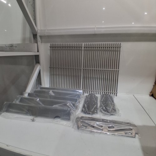 GRILL REPLACEMENT PART KIT FOR WEBER GENESIS II GS4 WITH GRATES, DEFLECTORS AND FLAVOR BARS - SILVER (MODEL: 66802/66040) image 3