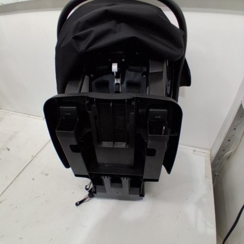 GRACO SNUGRIDE 35 LITE LX INFANT CAR SEAT - 4-35LBS CAPACITY - GOTHAM FASHION BLACK/GREY (MODEL: 2143034) image 5