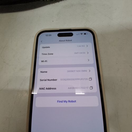 ECOVACS DEEBOT N30 PRO OMNI ROBOT VACUUM & MOP WITH WIFI/APP CONNECTION - BLACK (MODEL: YDLX11-1) image 4