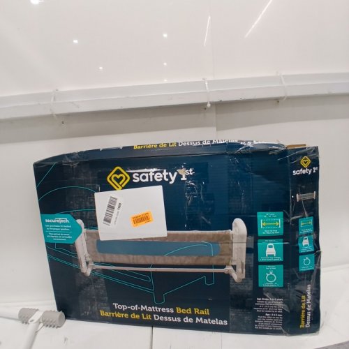 SAFETY 1ST 36" TOP-OF-MATTRESS BED RAIL - GREY (MODEL: BR017CEIU) image 3