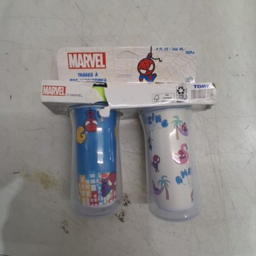 2PK THE FIRST YEARS MARVEL SUPERHERO INSULATED SIPPY CUPS - 9OZ - MULTICOLOUR image 3