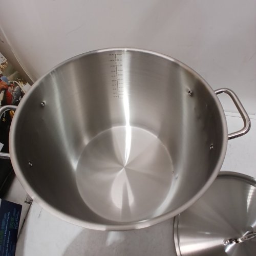 NUTRICHEF KITCHEN HEAVY DUTY STAINLESS STEEL COOKWARE STOCKPOT - 40 QUART (MODEL: NCSPT40Q) image 3