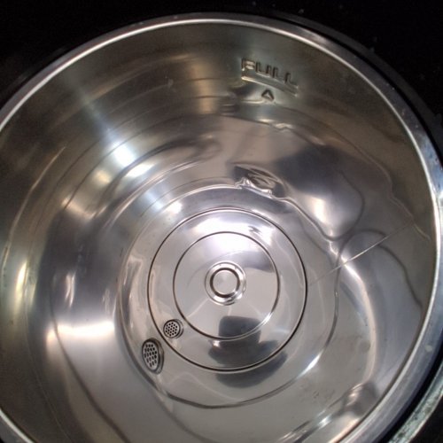 NUTRICHEF STAINLESS STEEL ELECTRIC HOT WATER DISPENSER - 5L - SILVER/BLACK (MODEL: NCHUB35) image 5
