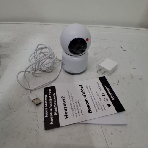 MERCURY SMART WI-FI AUTO-FOLLOW CAMERA - HD 1080P; 5 V - WHITE (MODEL: MIC-CW035-199W(CW035LD)) image 3