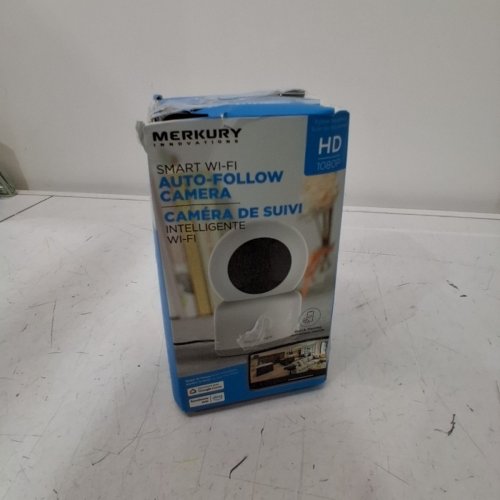 MERCURY SMART WI-FI AUTO-FOLLOW CAMERA - HD 1080P; 5 V - WHITE (MODEL: MIC-CW035-199W(CW035LD)) image 4