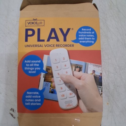VOICEGIFT PLAY SCREEN-FREE UNIVERSAL VOICE RECORDER - WHITE image 2