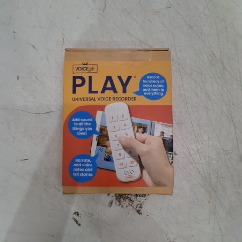 VOICEGIFT PLAY SCREEN-FREE UNIVERSAL VOICE RECORDER - WHITE image 5