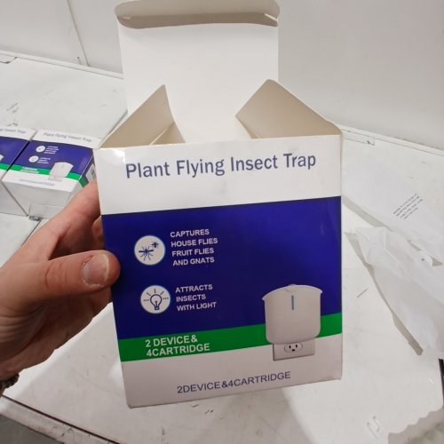 2PK PLANT FLYING INSECT TRAP - WHITE image 3
