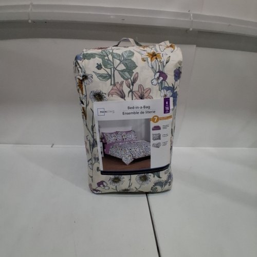 7PC MAINSTAYS FLORAL BED-IN-A-BAG BEDDING SET - KING - MULTICOLOUR (MODEL: MS8502263422-20) image 2