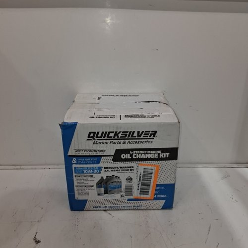 8PC QUICKSILVER 4-STROKE MARINE OIL CHANGE KIT - 1L- SAE 10W-30 (ITEM: 8M0107511) image 5