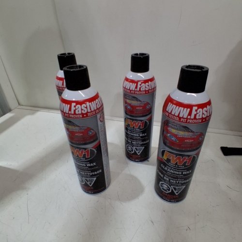 4PK FW1 SILICONE-FREE WATERLESS CAR WASH & WAX HIGH PERFORMANCE CLEANING WAX WITH CARNAUBA - 17.5 OZ image 3