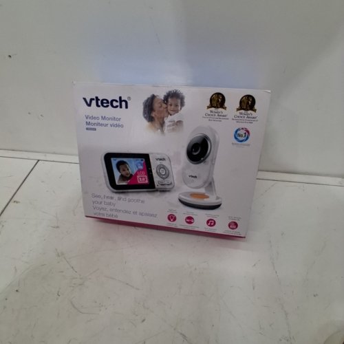 VTECH 2.8” DIGITAL VIDEO BABY MONITOR WITH NIGHT LIGHT - WHITE (MODEL: VM3254) image 5