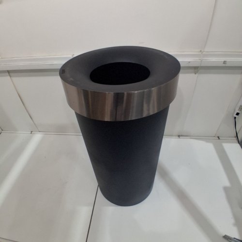 UMBRA VENTO OPEN TOP TRASH CAN - 30" - 16.5 GAL/62L - BLACK (MODEL: 1013048-047-REM) image 2