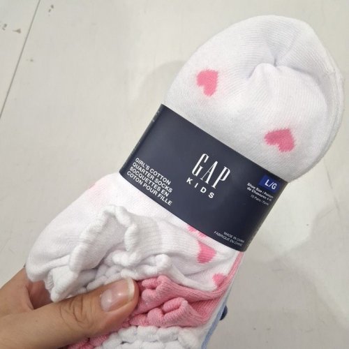 10PR KIDS GAP SOCKS - LARGE - MULTICOLOR - (STYLE:1925868) image 2