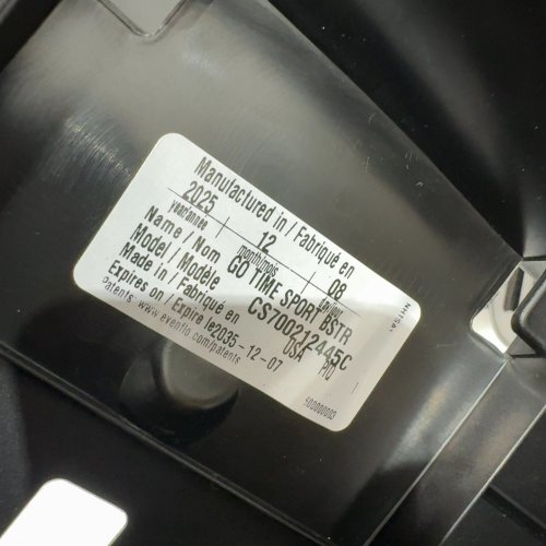 EVENFLO GOTIME LX HIGH BACK BOOSTER SEAT - BLACK/GREY (MODEL: 35012415C) image 2