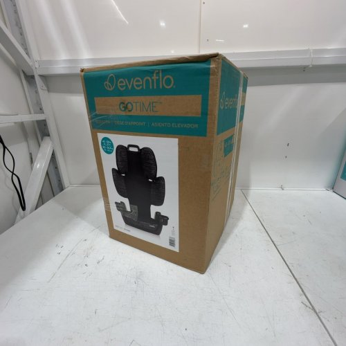 EVENFLO GOTIME LX HIGH BACK BOOSTER SEAT - BLACK/GREY (MODEL: 35012415C) image 5