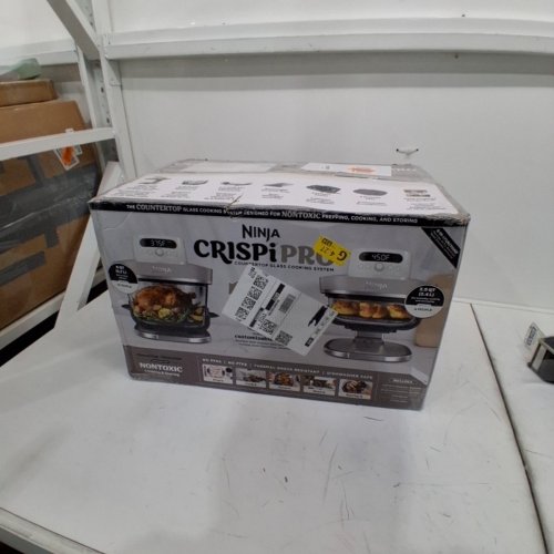 NINJA CRISPI PRO 6-IN-1 GLASS AIR FRYER - 2.5QT - BONE (MODEL: AS101CLG) image 5