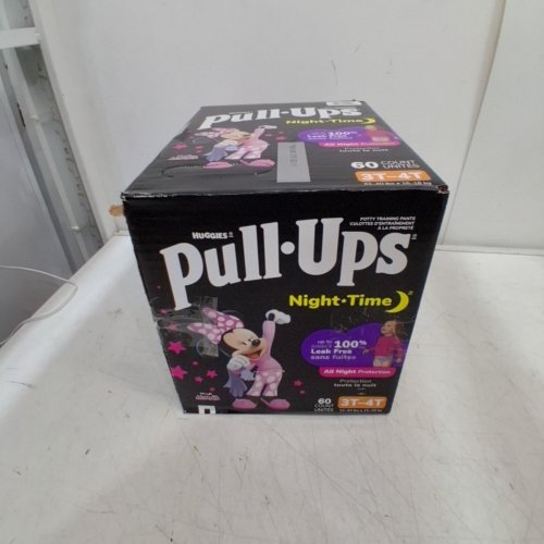 59PK HUGGIES NIGHTTIME PULL-UPS TRAINING PANTS - SIZE 3T-4T - MINNIE image 4