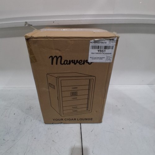 MARVERO DESKTOP CIGAR HUMIDOR CABINET - HOLDS 200 CIGARS - WALNUT (MODEL: CIGAR-15-UK) image 10