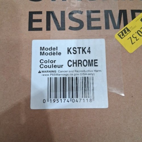 LG STACKING KIT - CHROME (MODEL: KSTK4) image 2