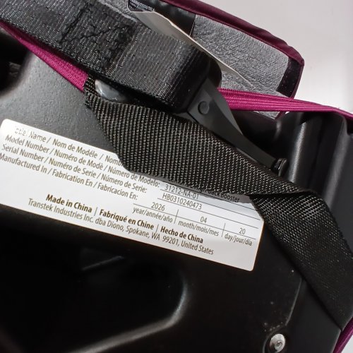 DIONO CAMBRIA 2 XL DUAL LATCH CONNECTORS 2-IN-1 BELT POSITIONING BOOSTER SEAT HIGH BACK & BACKLESS BOOSTER - PINK (MODEL:31212-NA-01) image 2