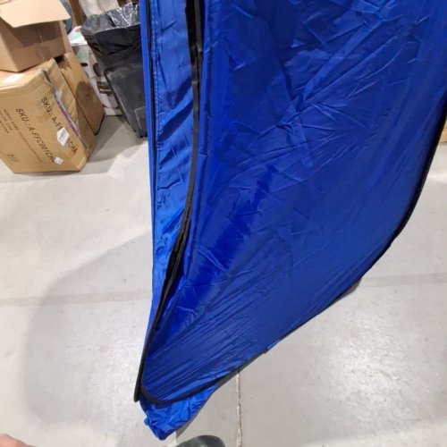 POP UP CAMPING SHOWER CHANGING TENT - 75" - BLUE image 3