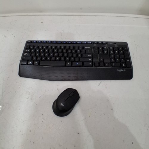 LOGITECH COMFORT WIRELESS COMBO FULL SIZE KEYBOARD WITH MOUSE - BLACK (MODEL: MK345) image 4