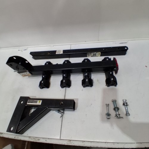 MAXXHAUL 4-BIKE DELUXE HITCH MOUNT RACK - 32" - 150LB CAP - BLACK (MODEL: 70210) image 2