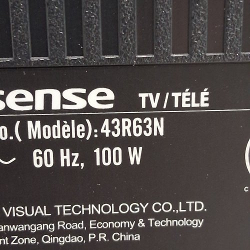 HISENSE 4K UHD HDR LRD ROKU SMART TV - 43" - BLACK (MODEL: 43R63N) image 16