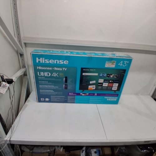 HISENSE 4K UHD HDR LRD ROKU SMART TV - 43" - BLACK (MODEL: 43R63N) image 17