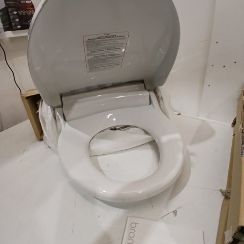 BRONDELL SWASH ELECTRONIC BIDET TOILET SEAT WITH HEAT FUNCTIONS & REMOTE CONTROL - ROUND - WHITE (MODEL: LT99-RW) image 4