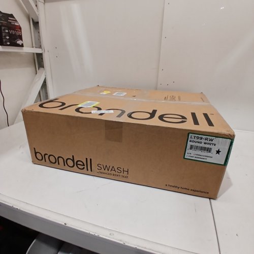 BRONDELL SWASH ELECTRONIC BIDET TOILET SEAT WITH HEAT FUNCTIONS & REMOTE CONTROL - ROUND - WHITE (MODEL: LT99-RW) image 6