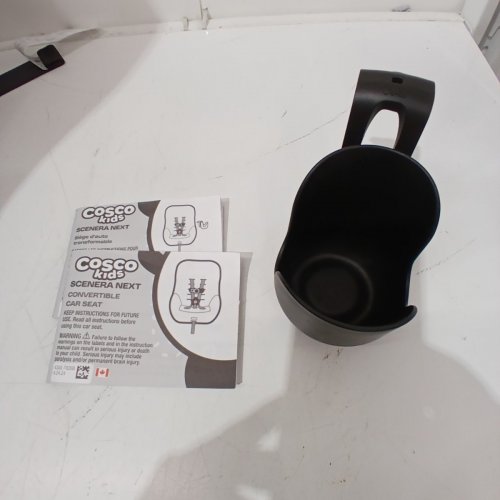 COSCO SCENERA NEXT CONVERTIBLE CAR SEAT WITH CUP HOLDER - BLACKOUT (MODEL: 22183CKOT) image 6