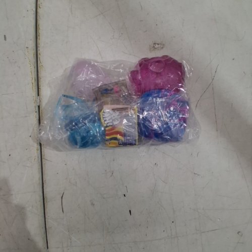 5PC HARD-SQUISH SENSORY STRESS-RELIEF SQUISHY TOYS - ASSORTED SIZES - MULTICOLOR image 4