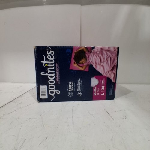 34PK GIRLS GOODNITES BEDWETTING NIGHTTIME UNDERWEAR - LARGE image 3