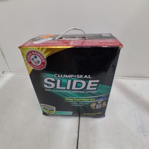 ARM & HAMMER CLUMP & SEAL SLIDE 99.9% DUST FREE ODOUR CONTROL CAT LITTER - 28LBS image 2