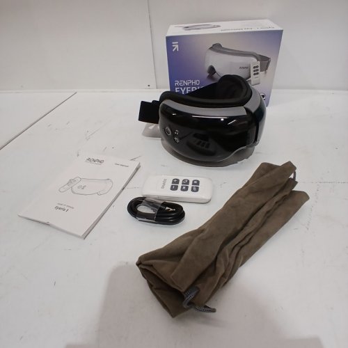 RENPHO EYERIS 1 BLUETOOTH & HEATED EYE MASSAGER - BLACK (MODEL: ‎RF-EM001R) image 3