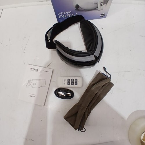 RENPHO EYERIS 1 BLUETOOTH & HEATED EYE MASSAGER - BLACK (MODEL: ‎RF-EM001R) image 4
