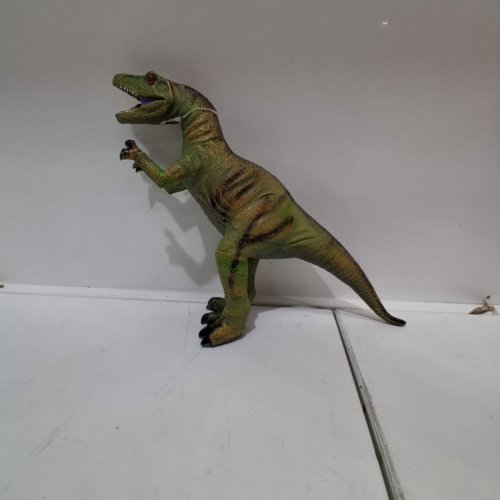 PLASTIC DINOSAUR TOY - 11" - GREEN image 3