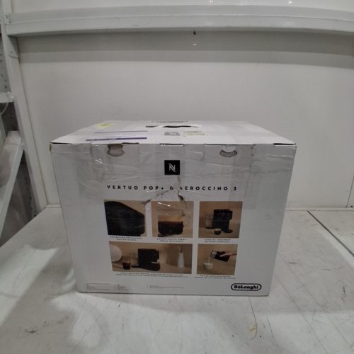 NESPRESSO VERTUO POP+ COMPACT COFFEE & ESPRESSO MACHINE WITH MILK FROTHER - LIQUORICE BLACK (MODEL: ENV92BAE) image 12
