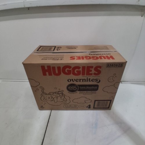 116PK HUGGIES OVERNITES NIGHTTIME BABY DIAPERS - SIZE 4 - DISNEY POOH BEAR image 2