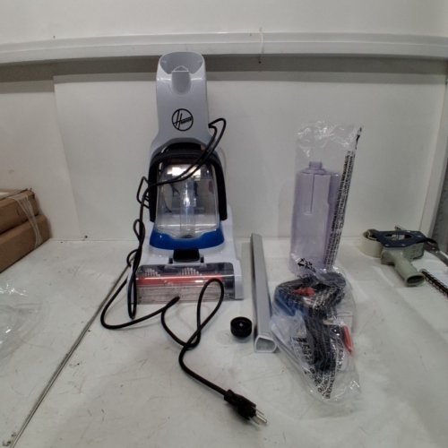 HOOVER CORDED POWERDASH PET COMPACT LIGHTWEIGHT CARPET CLEANER - WHITE/BLUE (MODEL: FH50705VCD) image 3