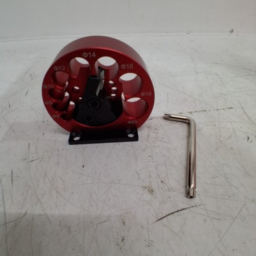 ALUMINUM ALLOY DOWEL MAKER TOOL - 8MM-20MM - RED/BLACK image 2