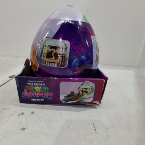 NINTENDO AND ILLUMINATION THE SUPER MARIO GALAZY MOVIE PACIFIC YOSHI EGG PLAYSET - PURPLE image 3