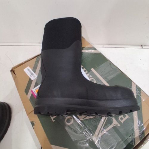 MEN'S MUCK CHORE CLASSIC STEEL TOE CSA - SIZE 10 - BLACK (STYLE: CHSCSAA) image 6