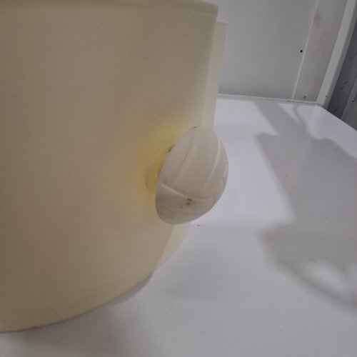ROUND PLASTIC STORAGE ORGANIZER SET - CREAM image 4
